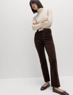 Cotton Rich Corduroy Trousers