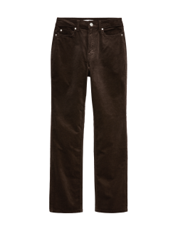 Cotton Rich Corduroy Trousers