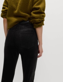 Manšestrové kalhoty s vysokým obsahem bavlny