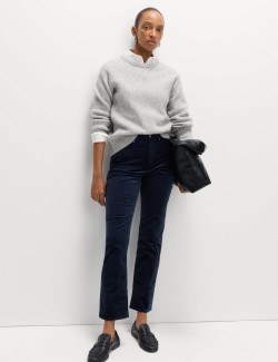 Cotton Rich Corduroy Trousers