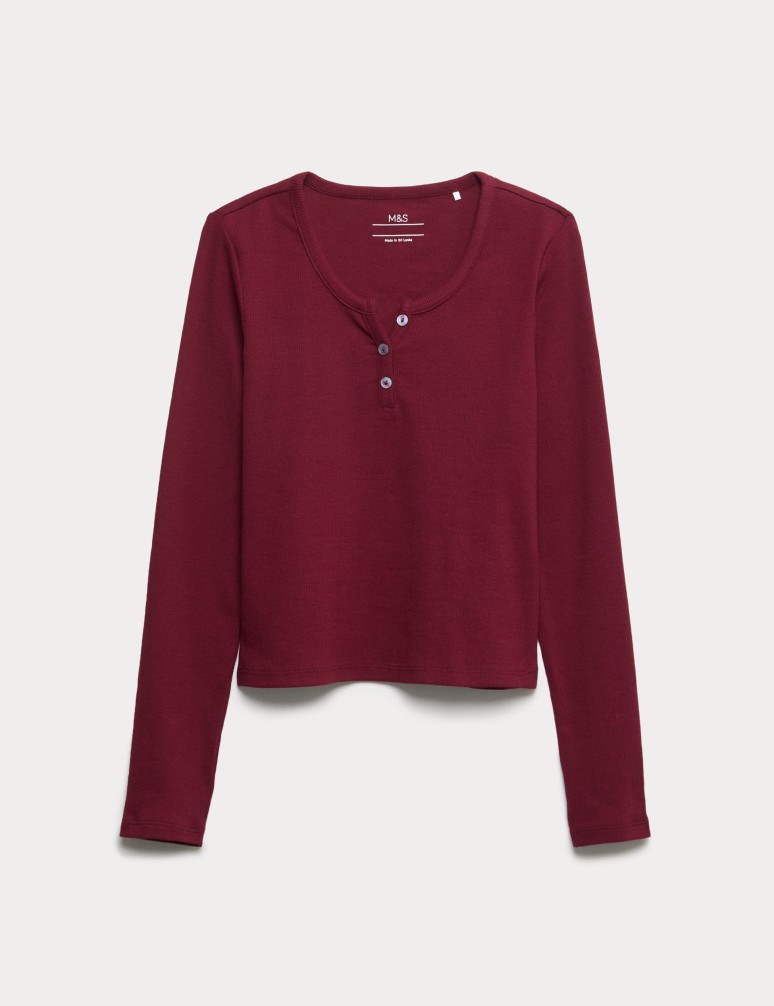 Top s rozhalenkou a vysokým podílem bavlny (6–16 let)