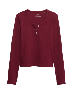 Top s rozhalenkou a vysokým podílem bavlny (6–16 let)