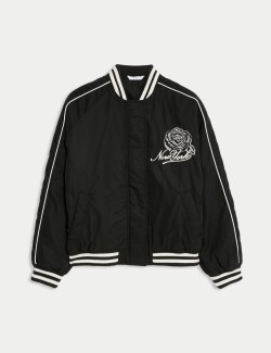 Vyšívaná bunda Bomber New Yorku (6–16 let)