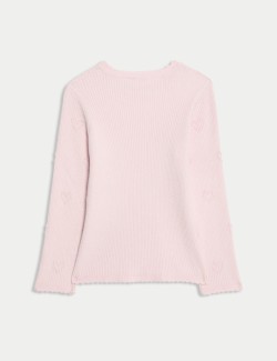 Top se srdíčkovým vzorem (2–8 let)