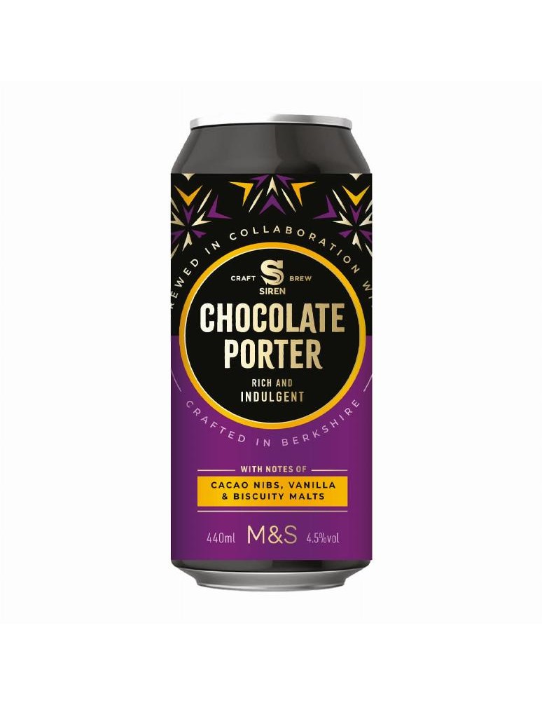 Tmavé pivo Porter infuzované kousky čokolády a vanilkovými lusky