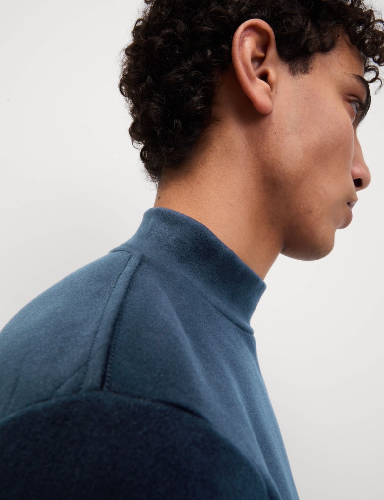 Flísový top se stojáčkem