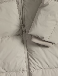 Pogumovaný prošívaný kabát s technologií Thermowarmth™ a vycpávkou