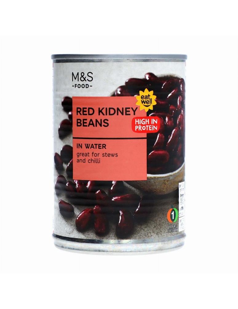 Červené fazole ve vodě