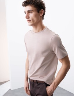 Tričko z prémiové bavlny, úzký střih
