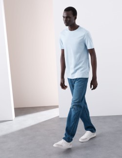 Tričko z prémiové bavlny, úzký střih