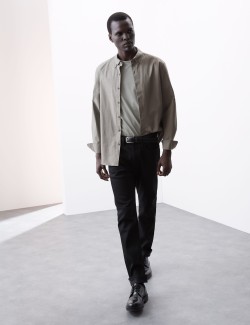 Tričko z prémiové bavlny, úzký střih