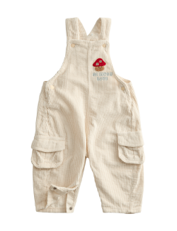 Lavice z čisté bavlněné šňůry s houbami (0 měsíců - 3 roky)