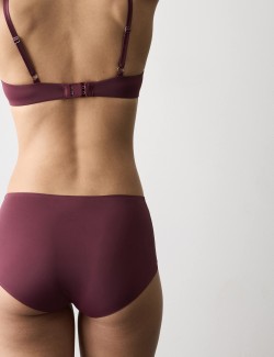 Šortkové kalhotky Boston s vysokým pasem, z mikrovlákna, bez viditelných lemů