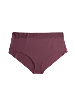 Šortkové kalhotky Boston s vysokým pasem, z mikrovlákna, bez viditelných lemů