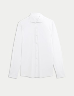 Strečová funkční košile projmutého střihu