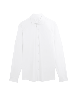 Strečová funkční košile projmutého střihu