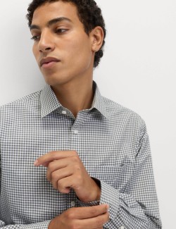 2pk Regular Fit Easy Iron Check Shirts