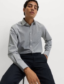 2pk Regular Fit Easy Iron Check Shirts