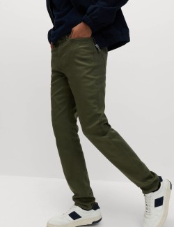 Strečové džíny s úzkým střihem