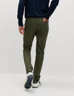 Strečové džíny s úzkým střihem