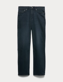 Strečové džíny rovného střihu