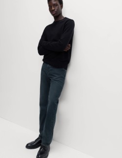 Strečové džíny rovného střihu