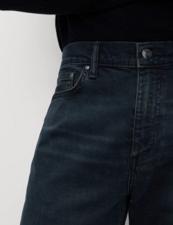 Strečové džíny rovného střihu