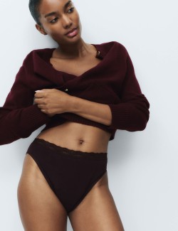 Vysoce střižené vysoce savé menstruační kalhotky, 3 ks