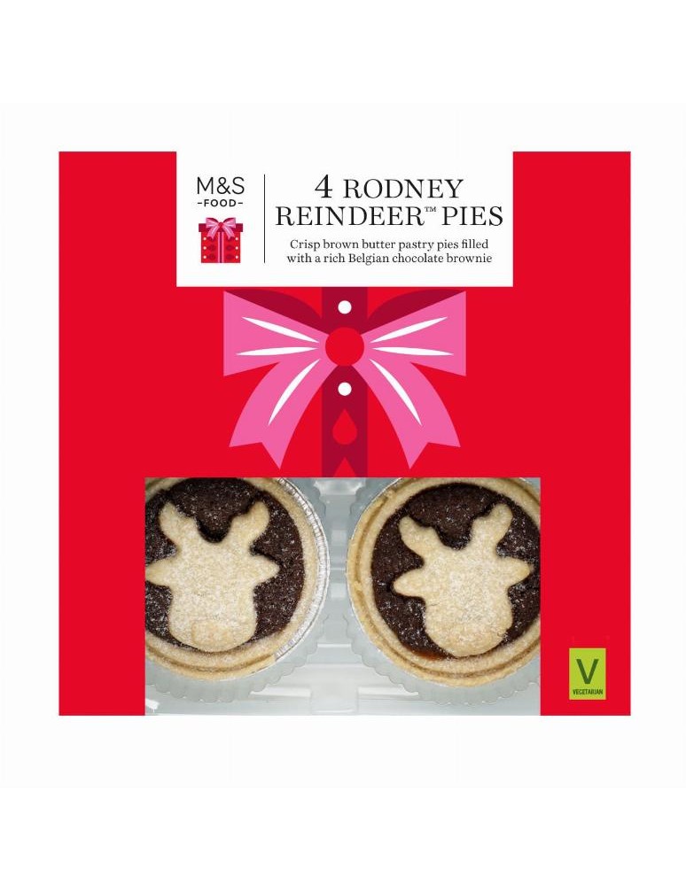 4 košíčky z těsta z pšeničné mouky s máslem (11 %) a hnědým máslem (3,5 %) plněné třeným těstem s mléčnou čokoládou (48 %)