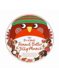 Ovocné želé bonbóny, solené preclíky, ml. čokoláda s arašídovým krémem, popcorn v ml. čokoládě, arašídy v bílé čokoládě s karame