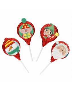 Balené lízátko z mléčné čokolády