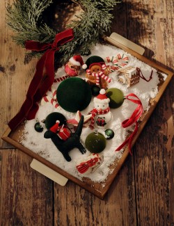 Felt Hanging Snowman Decoration