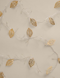 Girlanda se zlatými listy