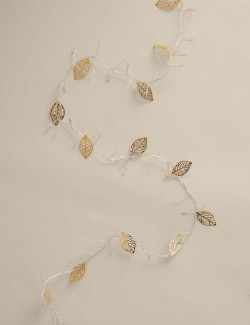 Girlanda se zlatými listy