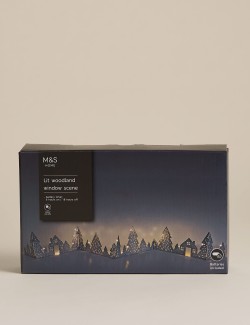 Light Up Woodland Scene Decoration