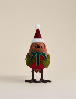 Pokojová dekorace s motivem červenky