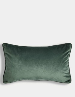 Sametový zdobený podhlavník s motivem louskáčku