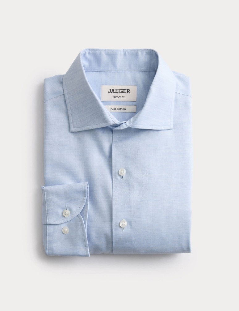 Regular Fit Luxury Pure Cotton Shirt