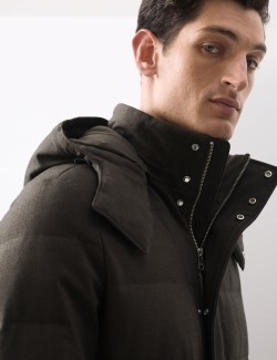 Feather & Down Puffer Jacket with Stormwear™ Plus