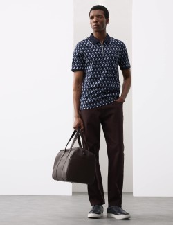 Polokošile s geometrickým potiskem, z čisté bavlny Supima®