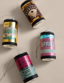 Závěsné dekorace cínu s motivem marksologa, sada 4 ks