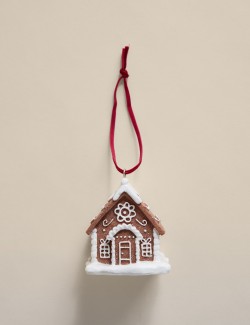 Závěsná ozdoba na dům s perníčkem