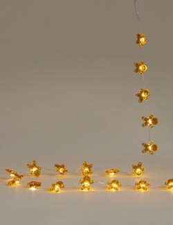 20 Gingerbread Battery String Lights