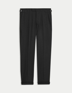 Warm Handle Twill Side Adjuster Trousers