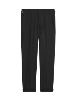 Warm Handle Twill Side Adjuster Trousers
