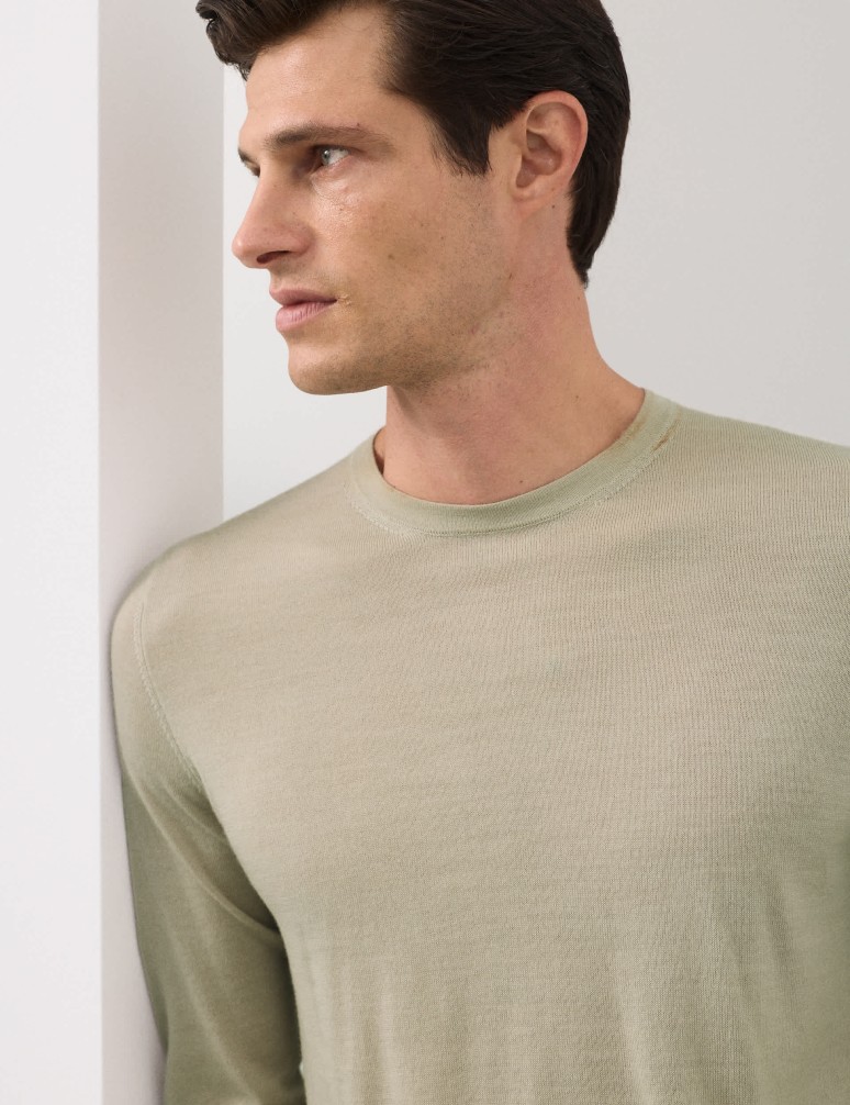 Pure Extra Fine Merino Wool Jumper