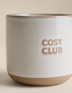 Cosy Club Slogan Mug