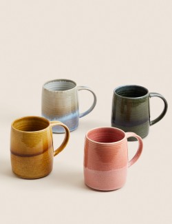 Reactive Glaze Tankard Mug