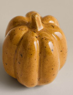 Small Ceramic Pumpkin Decoration