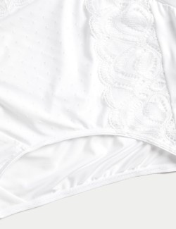 Kalhotky do pasu Amelia s krajkou, 3 ks